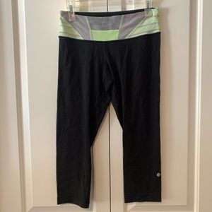 Lululemon wunder under crop size 6